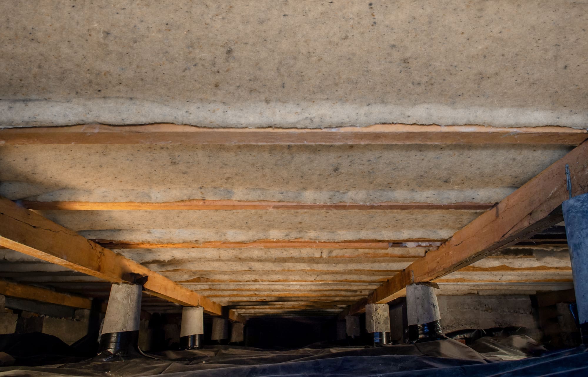 under floor wool insulation