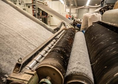 Machinery manufacturing Terra Lana wool insulation